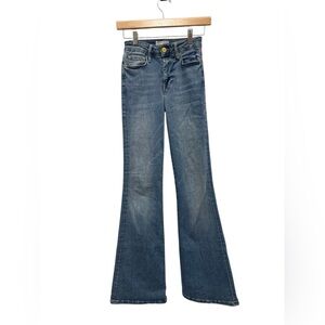 Frame Denim Blue Flare Jeans